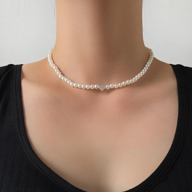 Collar Perla Heart