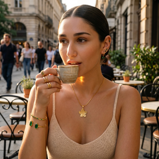 Collar Bloom Metal