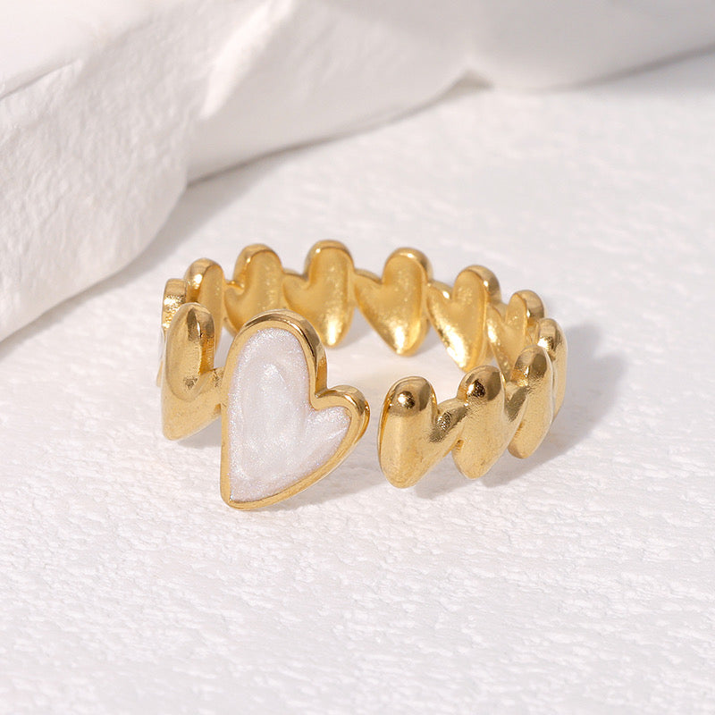 Anillo Coeur Nacar