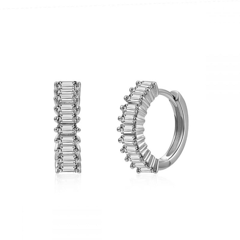 Aretes Baguette Shine